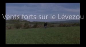 Vents forts sur le Lévézou 